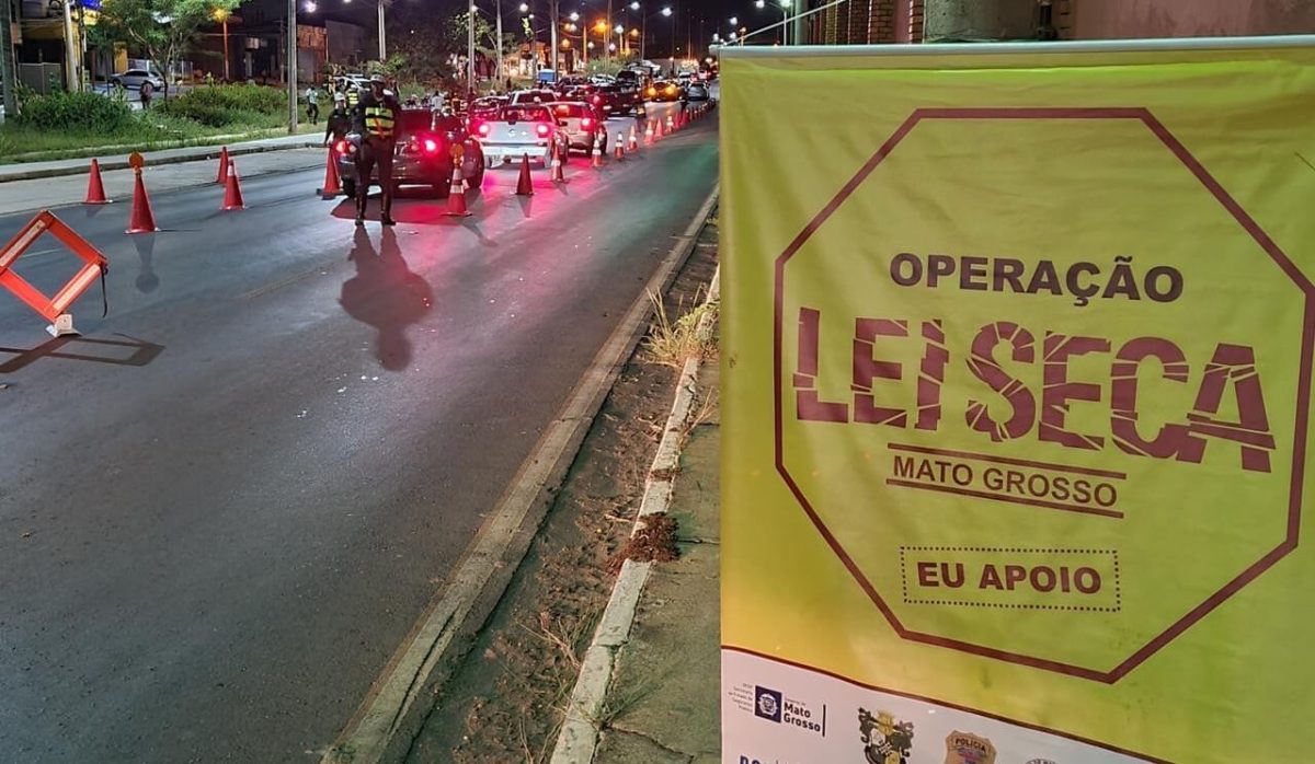 Opera O Lei Seca Cinco S O Presos Dirigindo B Bados Em Cuiab