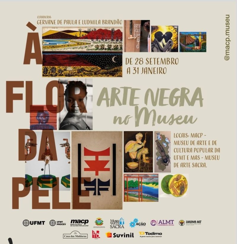 Flor Da Pele Um Grito De Negritude Ecoa Pelas Obras Expostas Em