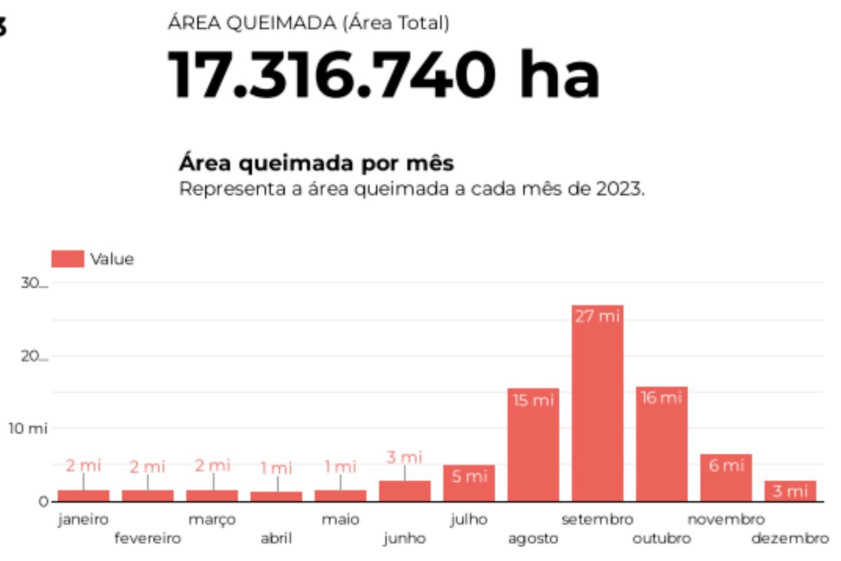 Fogo No Brasil Queimou Rea Vezes Maior Que Mt Em