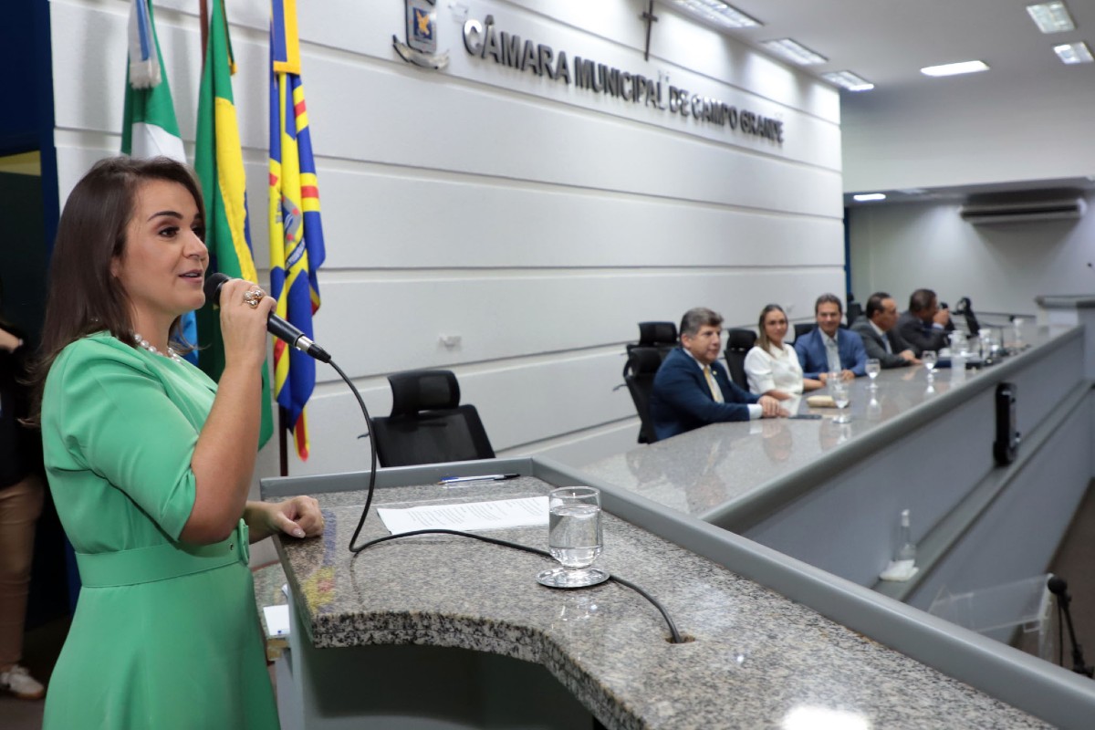 Empossada Prefeita De CG Adriane Lopes Promete Continuidade Dos Trabalhos PP