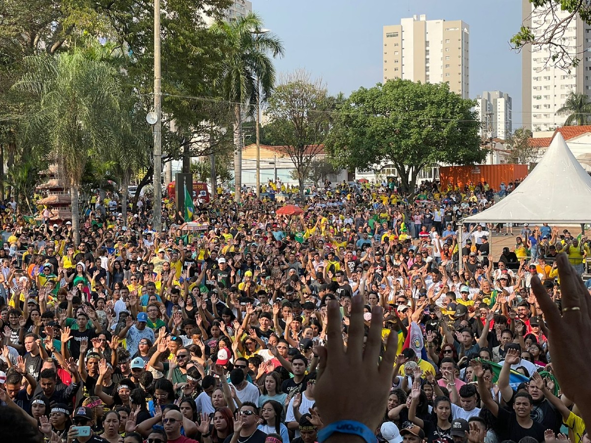 Marcha para Jesus 2022 em Campo Grande (Foto: Dyego Queiroz)