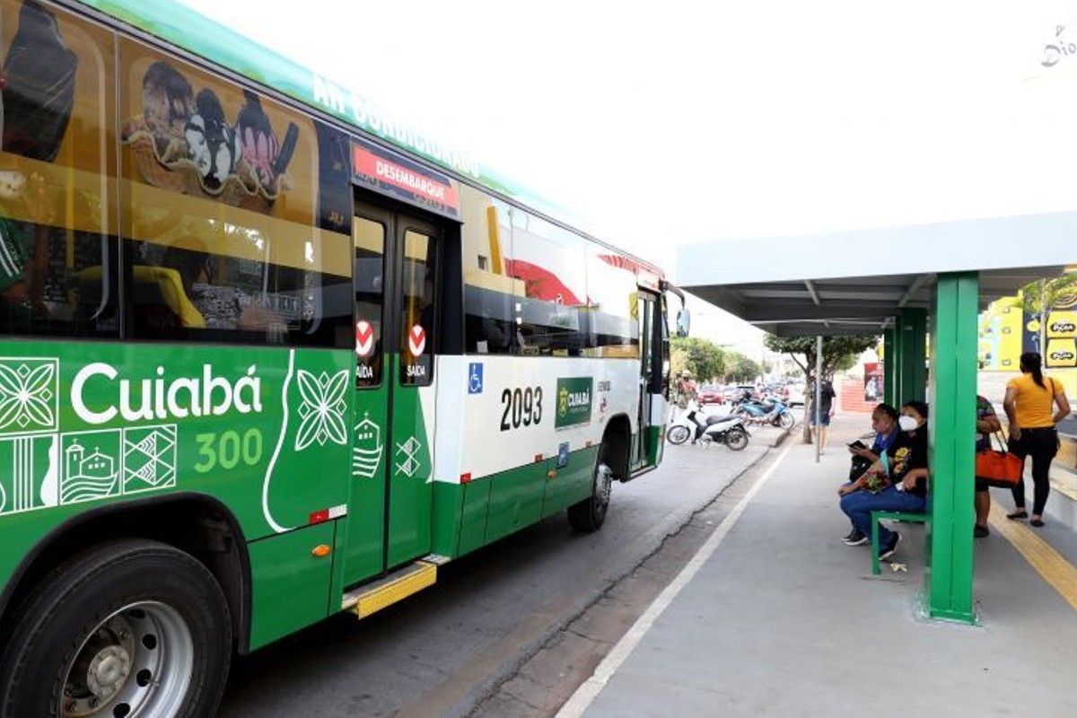 No domingo, passagem de ônibus será de R$ 1 em Cuiabá