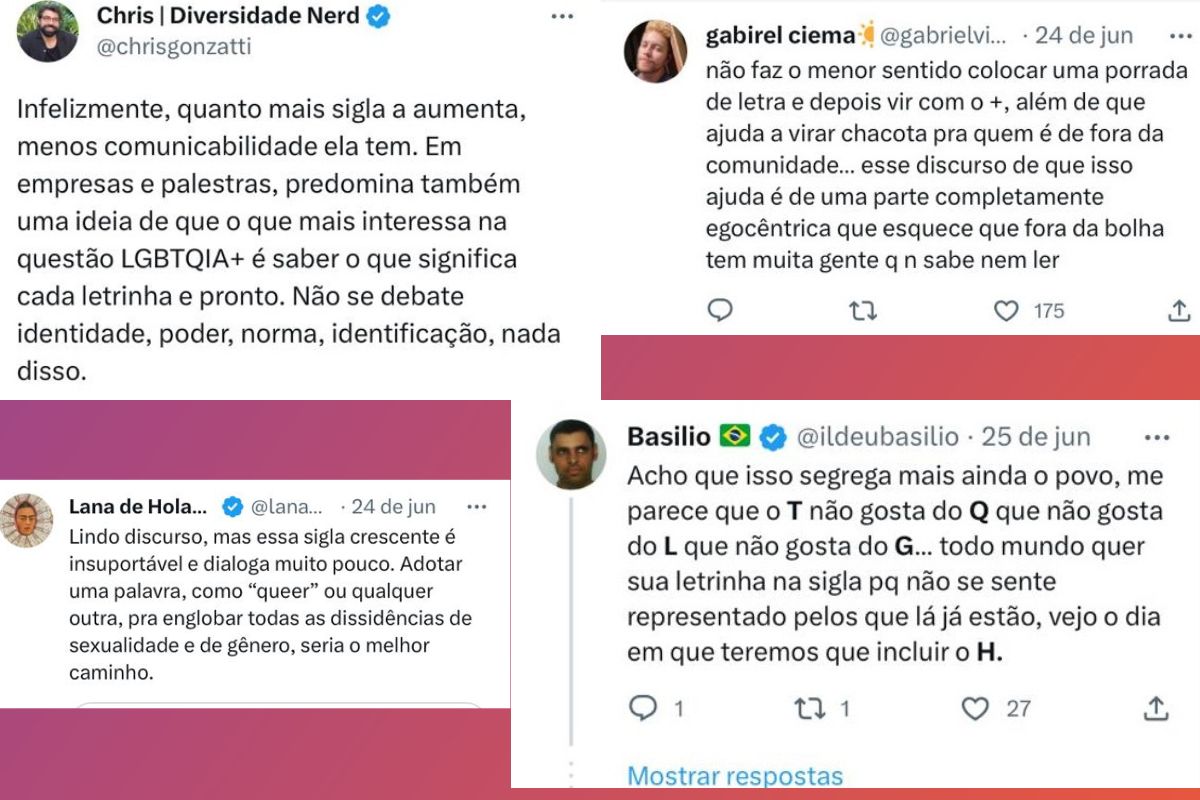 A multiplicação de letras na sigla LGBTIA+ faz a causa parecer uma  invencionice para a maioria das pessoas? - Quora