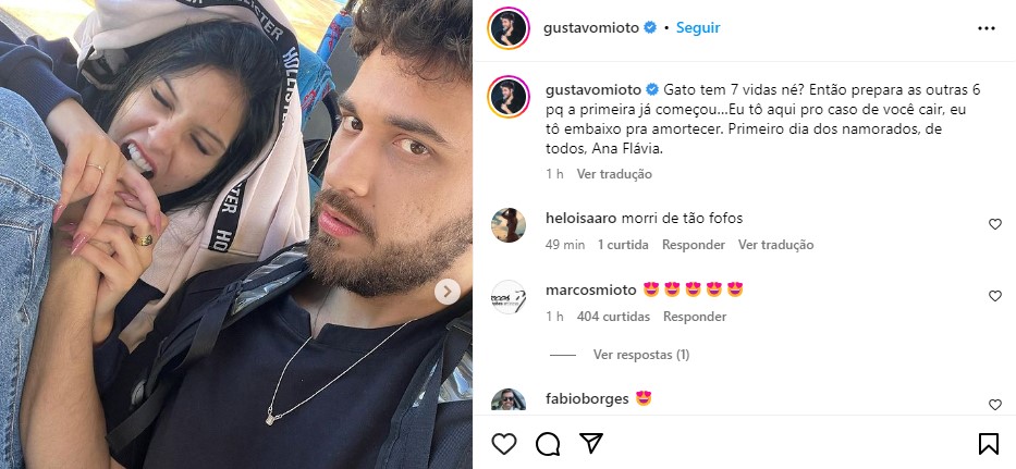 Agora Oficial Gustavo Mioto E Ana Castela Assumem Namoro