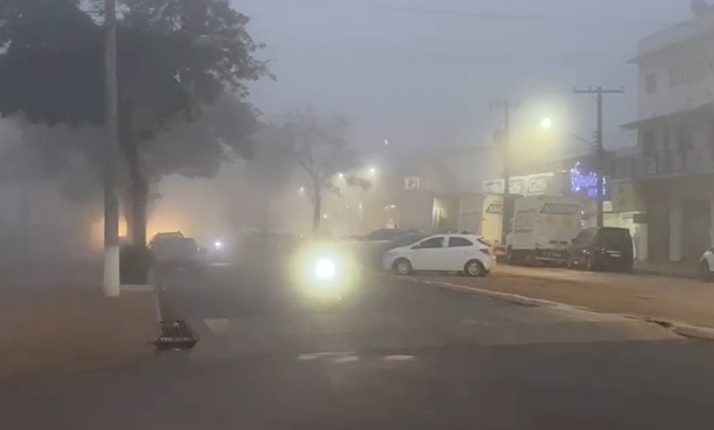 Caiu a temperatura aí pra vocês também? De 39º a tarde, caiu para