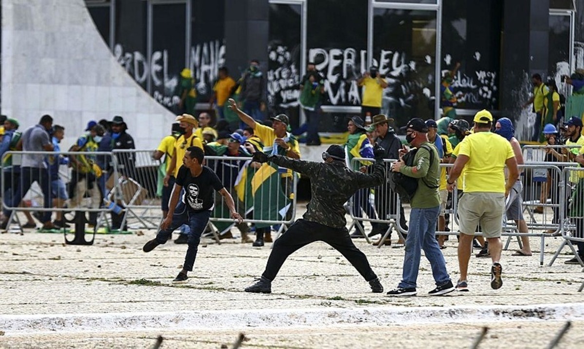 Atos Golpistas de 8 de Janeiro. (Foto: Marcelo Camargo/Agência Brasil)