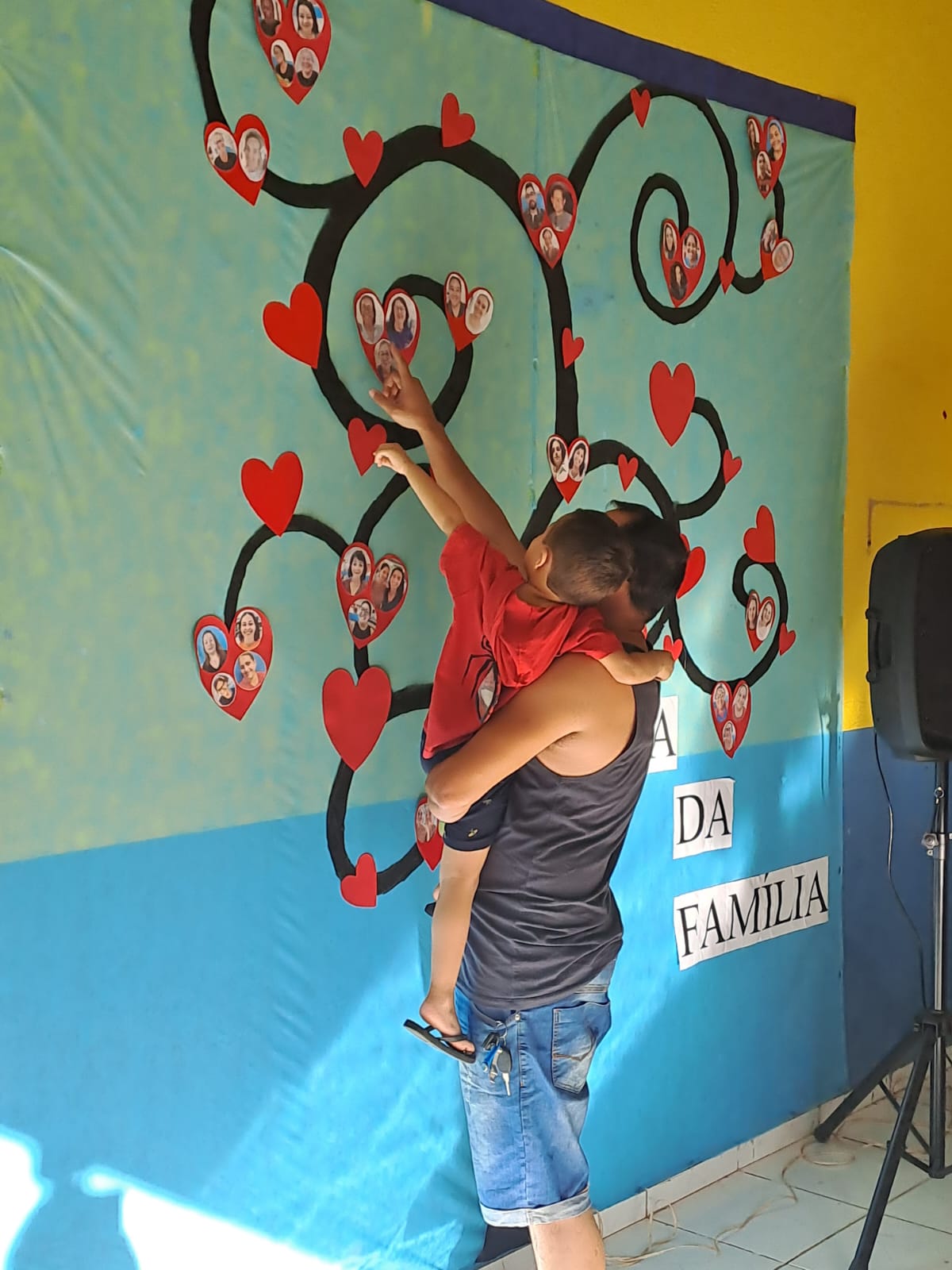 MURAL FAMÍLIA+ESCOLA