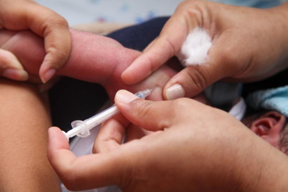 Brasil enfrenta baixo estoque da vacina BCG. (Foto: Arquivo/PMS)