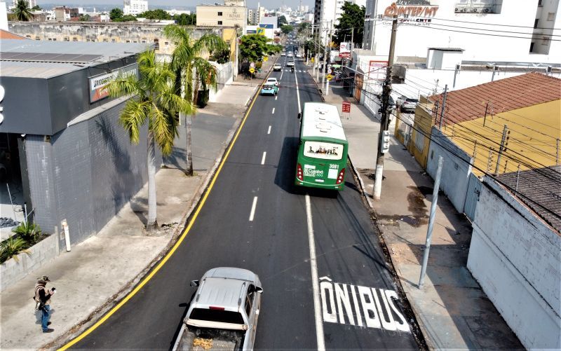 Faixas Exclusivas Para ônibus Já Estão Valendo Em Cuiabá