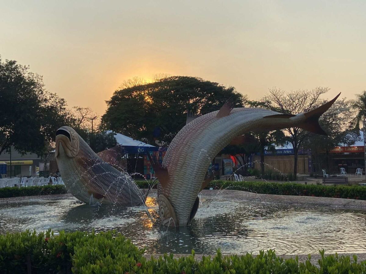 Dia começando em Bonito, cidade onde Festival de Inverno agita o fim de semana (Foto: Caio Tumelero)