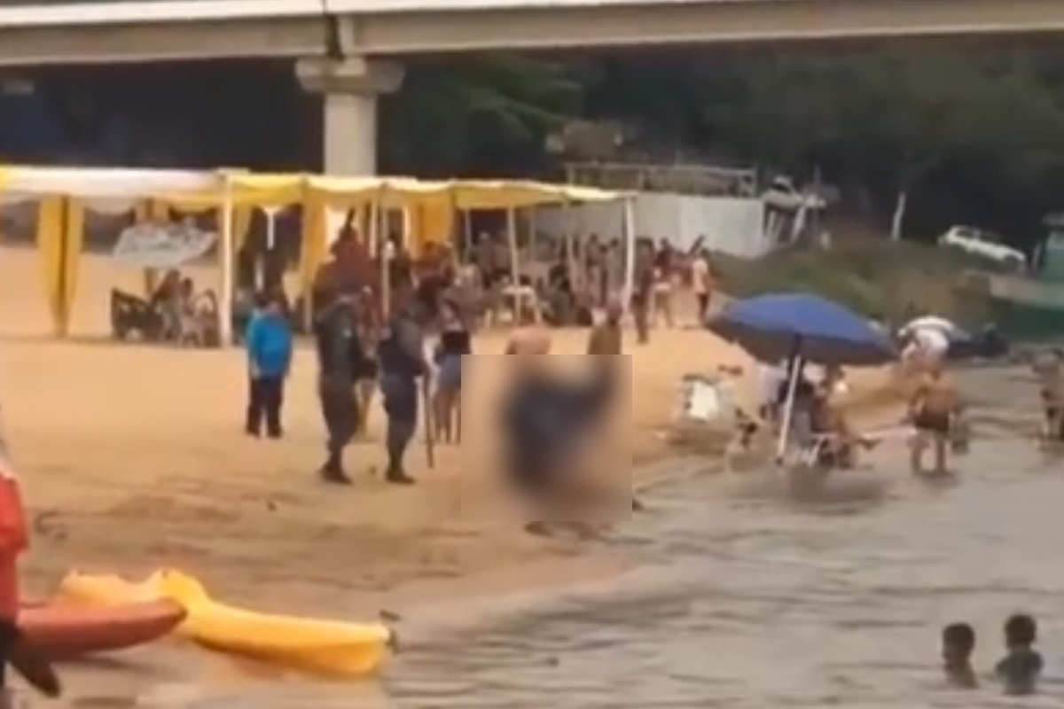 Homem é preso após nadar pelado em praia de Nova Xavantina