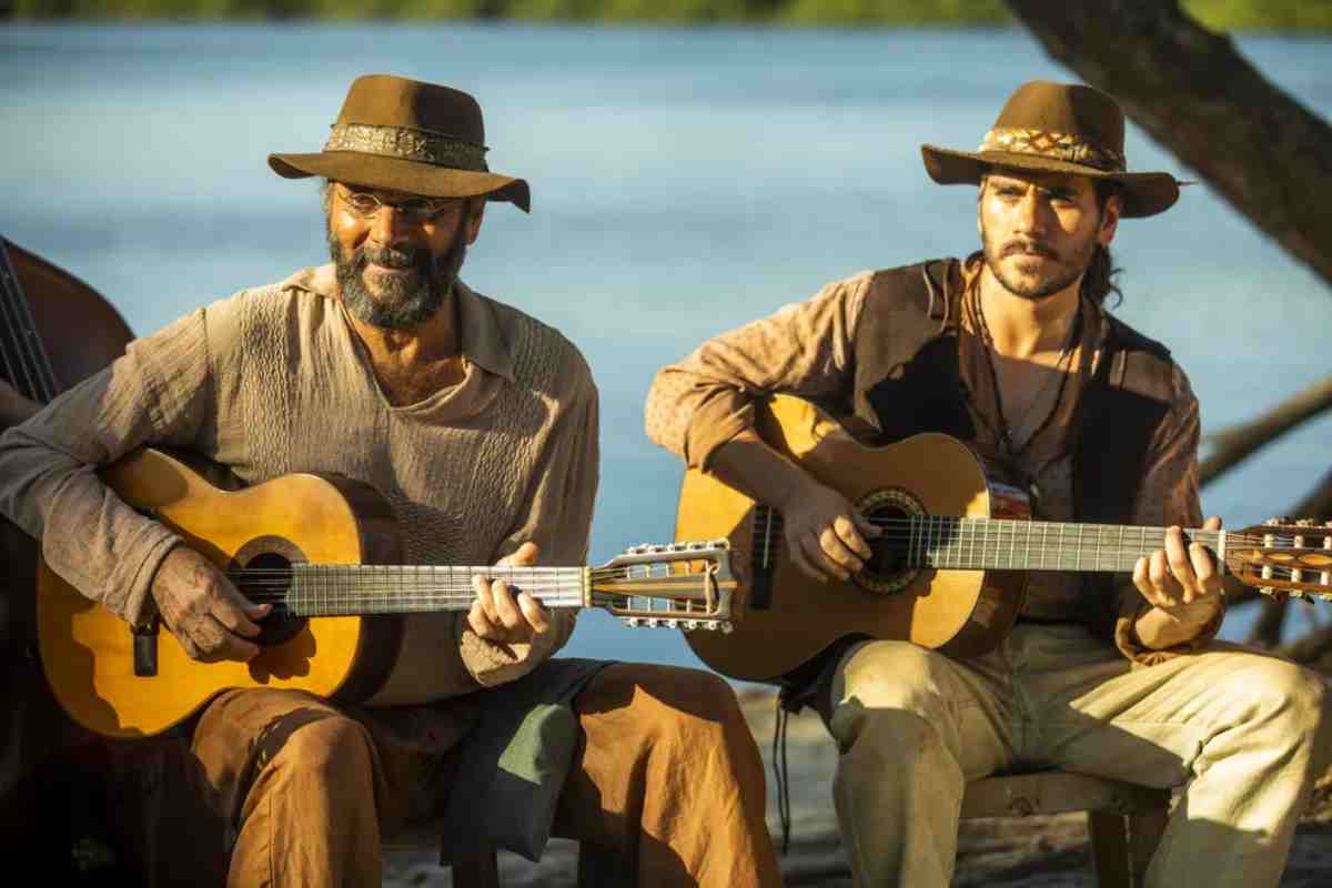 Gabriel Sater e o pai Almir Sater são escalados para novela na TV