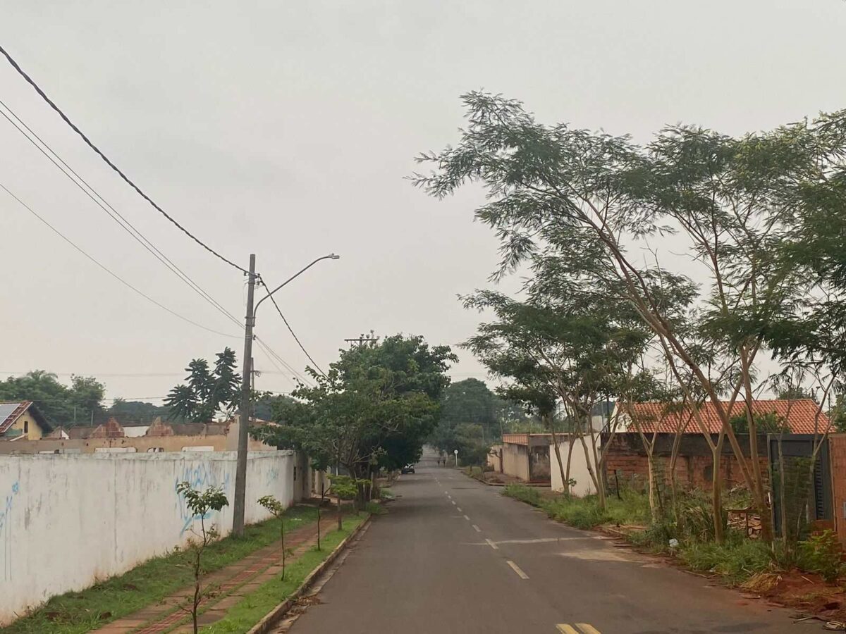 Caiu a temperatura aí pra vocês também? De 39º a tarde, caiu para