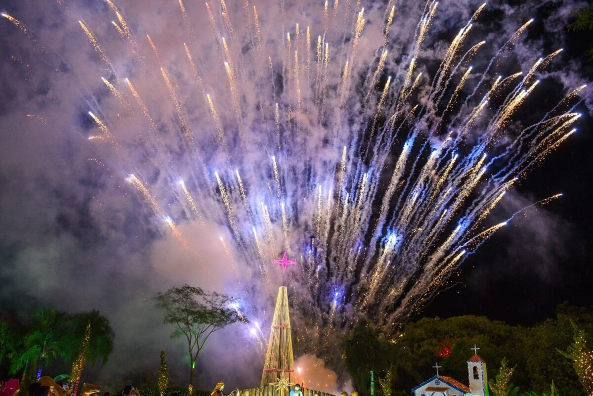 Fogos na Cidade do Natal