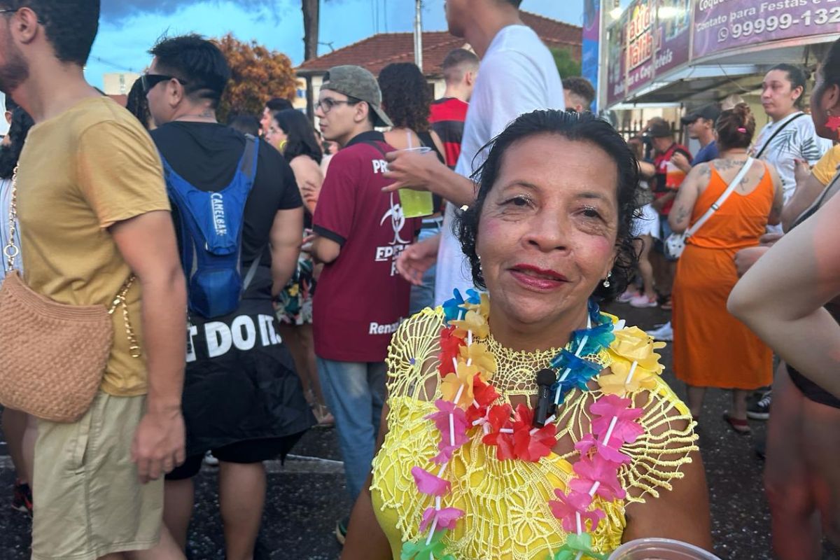 Dona Iracema ama o Carnaval (Foto: Maressa Mendonça)