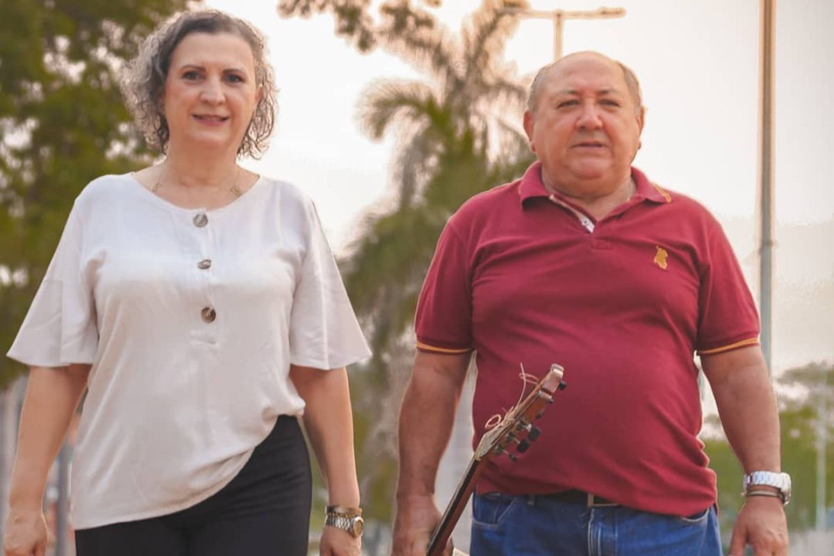 Fátima Campos e Marinho levarão samba ao vivo ao shopping cuiabano nesta sexta. (Foto: Gabi Braz)