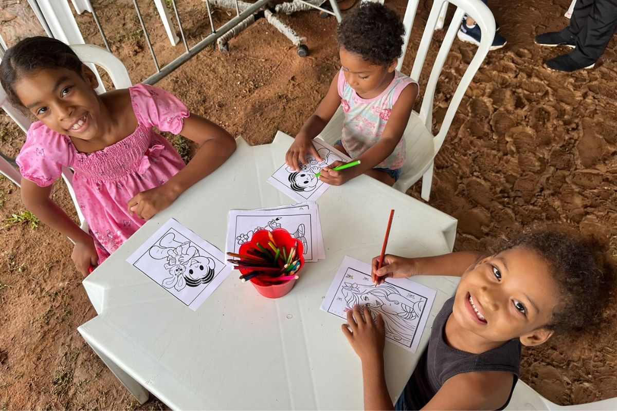 Espaço kids no Multiação 2024. (Foto: Camila Freitag)