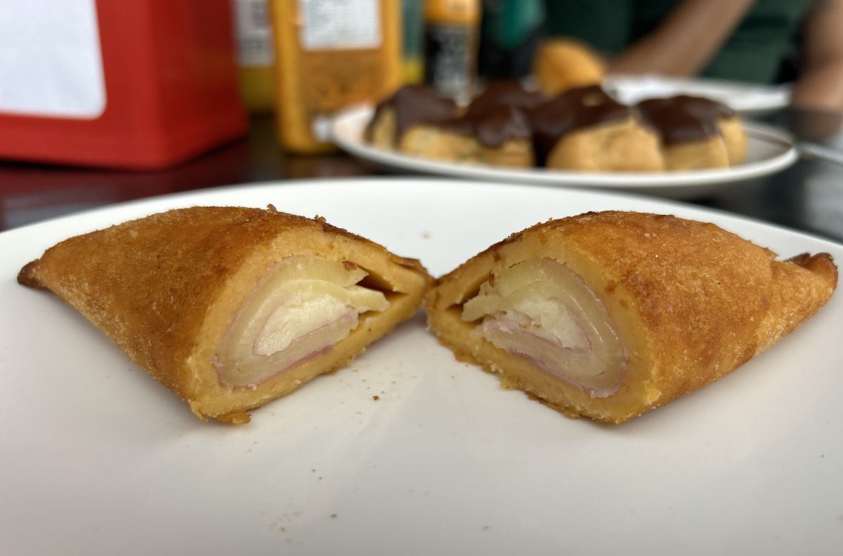 Risoles de presunto e queijo