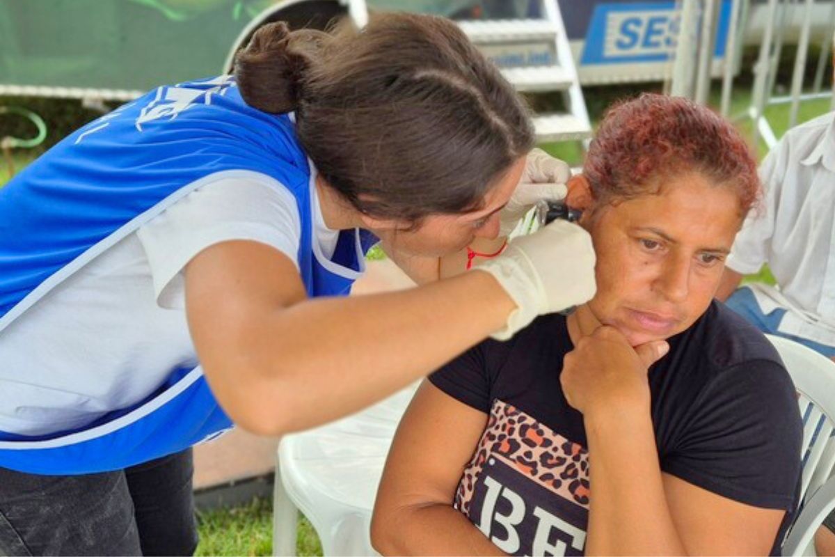 Foram mais de 6,4 mil atendimentos realizados no Multiação do bairro São João Del Rey, em Cuiabá. (Foto: Viviane Saggin)