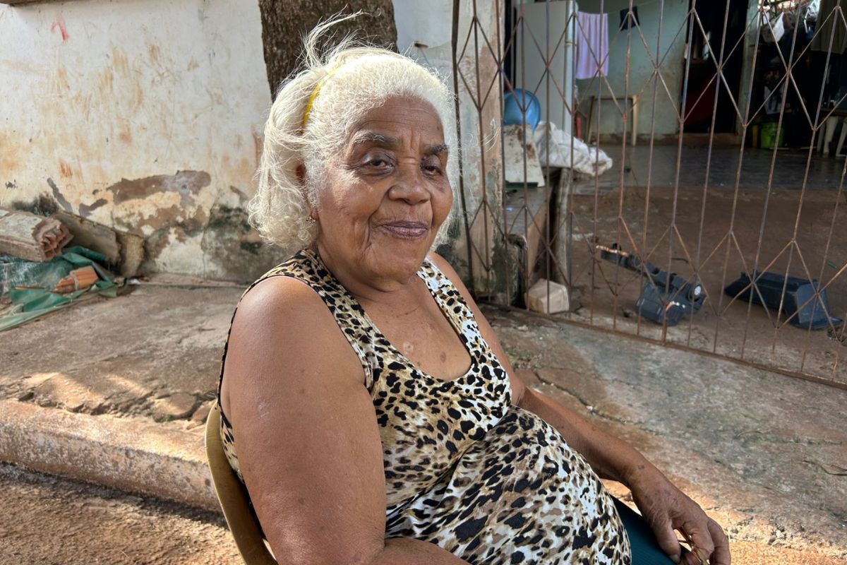 Adair Jerônima da Silva, de 84 anos, é bisneta de Tia Eva (Foto: Maressa Mendonça)