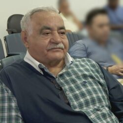 Francisco Cezário, presidente da FFMS (Federação de Futebol de Mato Grosso do Sul), durante audiência pública sobre o estádio Morenão, em fevereiro de 2024, na Alems (Foto: Edmar Melo)