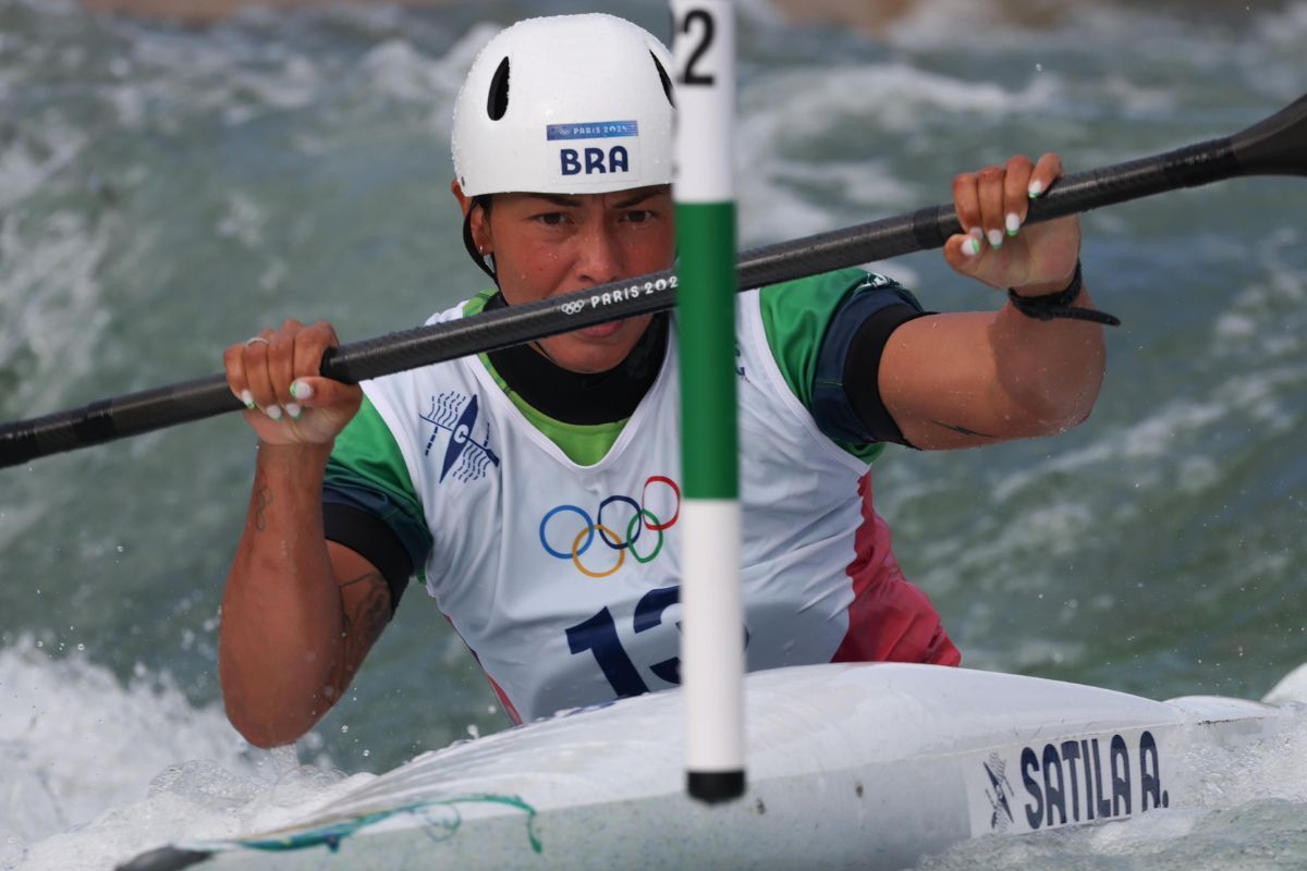 Ana Sátila, atleta da canoagem. (Foto: Luiza Moraes/COB)