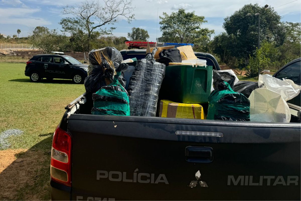 No local foram apreendidos 600 kg de pasta base de cocaína. (Foto: BOPE-MT)