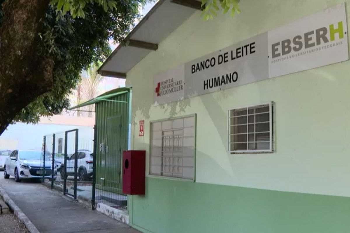 Mais de 1,5 mil litros de leite foram doados ao Banco de Leite Humano em MT. (Foto: TV Centro América)