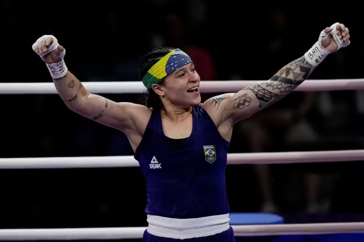 Beatriz Ferreira tem grandes chances de conquista nas Olimpíadas (Foto: Alexandre Loureiro/COB)