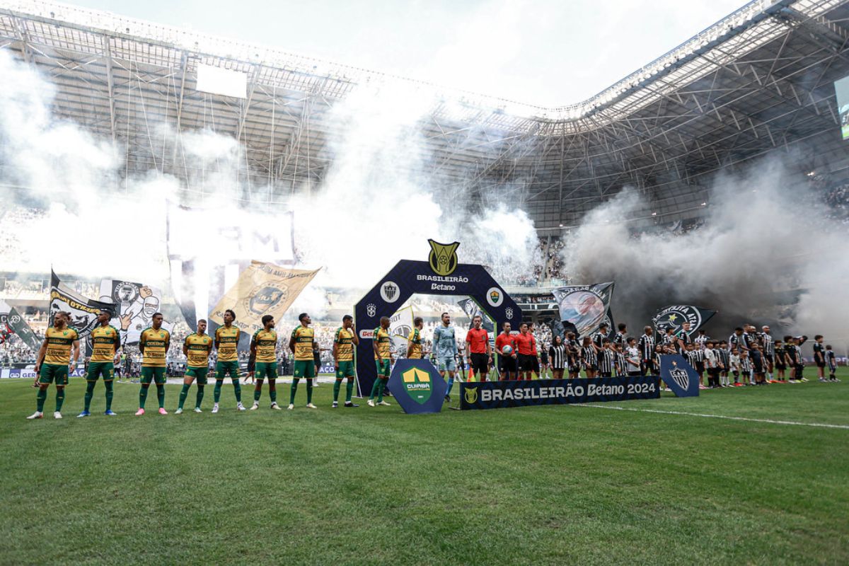 Torcida do Atlético Mineiro lotou a Arena MRV ( Foto: AssCom Dourado)