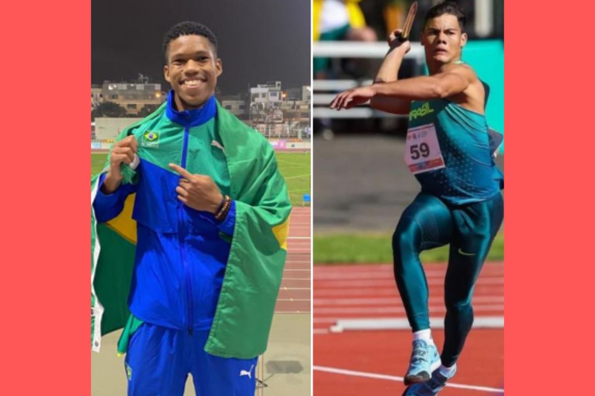 Atletas, Gilvan e Arthur convocados para o mundial Sub-20 ( Foto: Federação Atletismo de Mato Grosso)