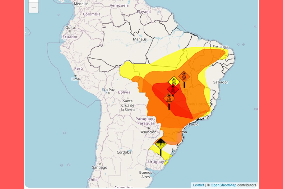 Mapa alerta umidade