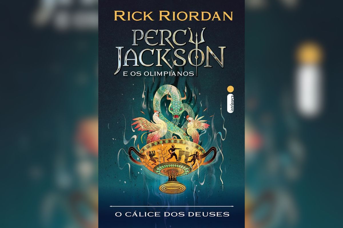 O Cálice dos Deuses, de Rick Riordan, autor da série Percy Jackson e os Olimpianos (Foto: Divulgação)