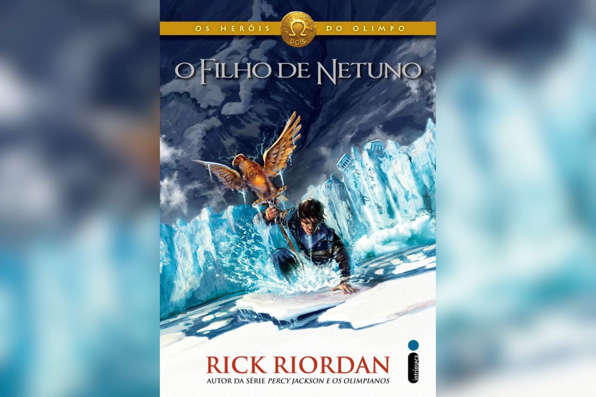 O Filho de Netuno, de Rick Riordan, autor da série Percy Jackson e os Olimpianos (Foto: Divulgação)