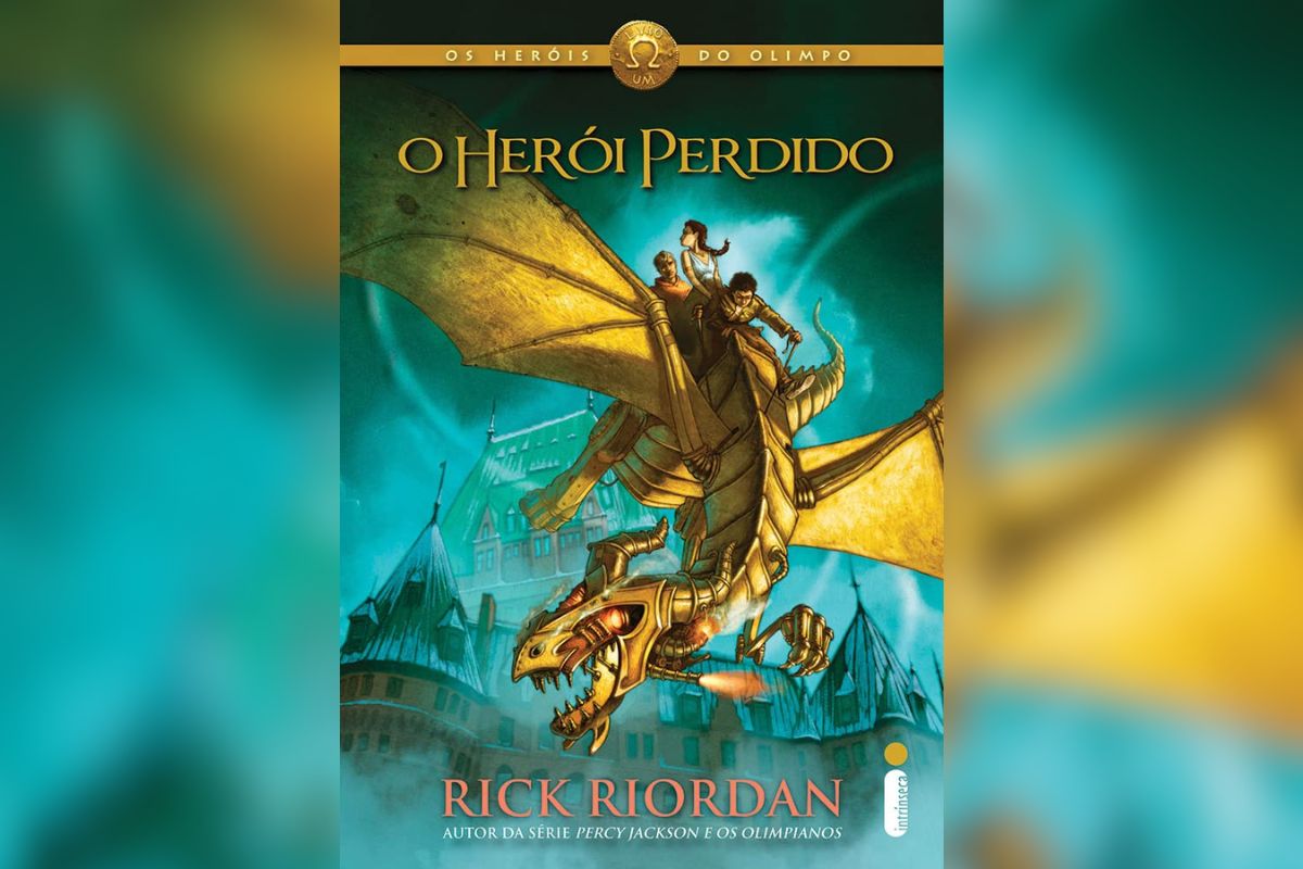 O Herói Perdido, de Rick Riordan, autor da série Percy Jackson e dos Olimpianos (Foto: Divulgação)