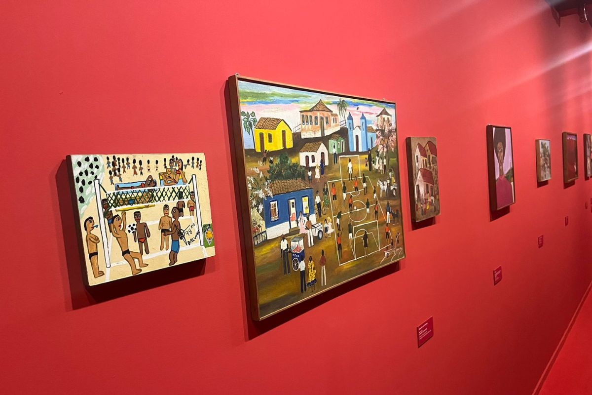 Obras da Exposição "Sofrência". (Foto: Vinicius Souza)