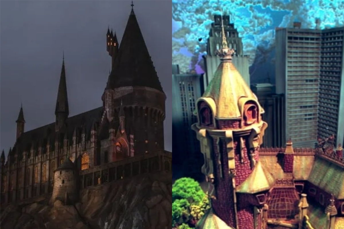 hogwarts e Castelo