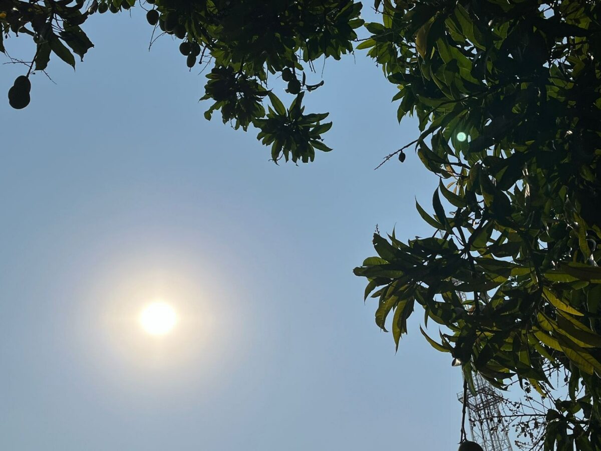 Sol forte em Campo Grande, nesta quarta; horário de verão visa aproveitar mais a luz do dia (Foto: Liniker Ribeiro)