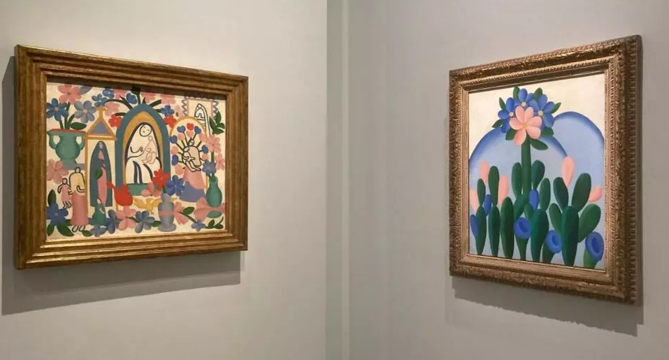 Exposição com obras de Tarsila do Amaral em Paris. (Foto: RFI/A.Brandão)