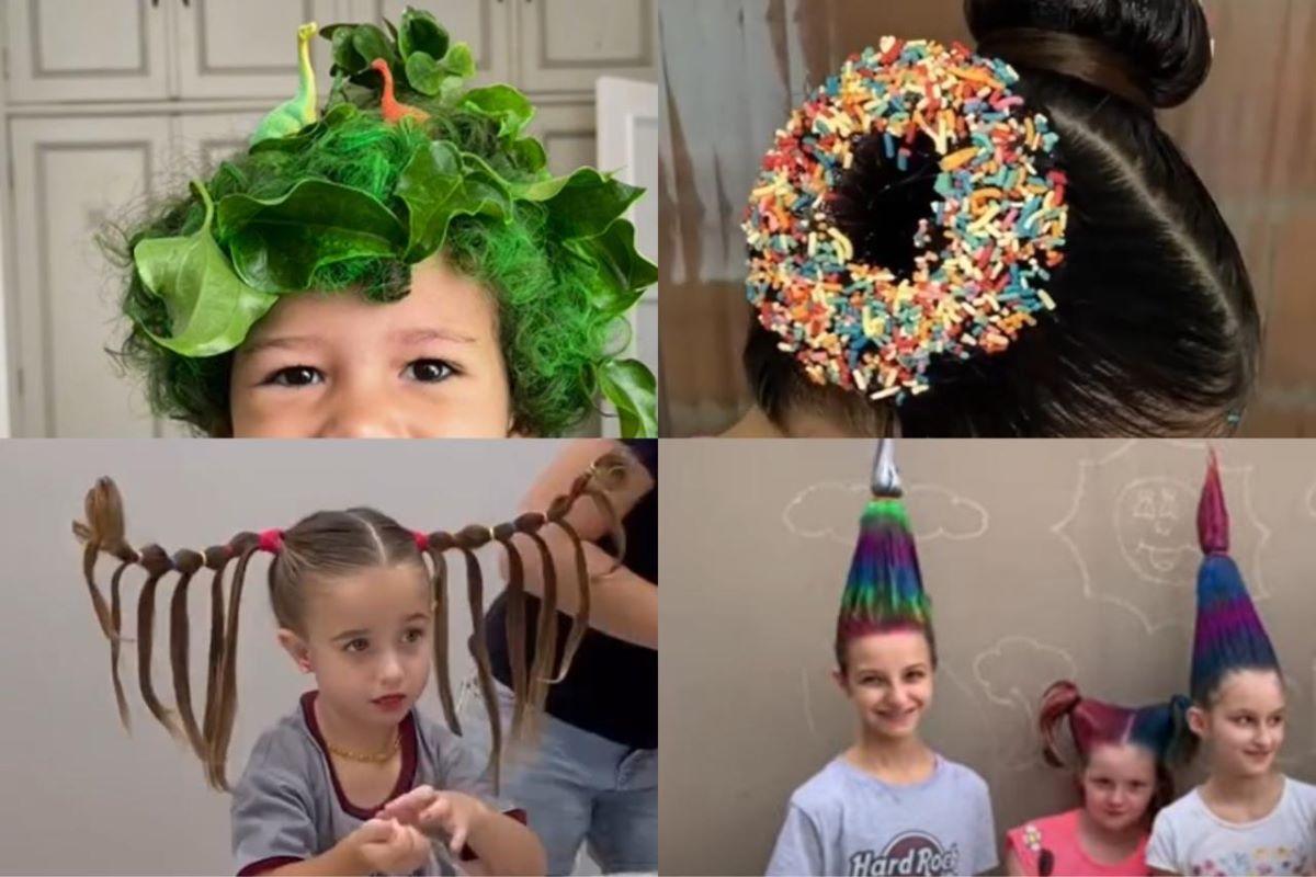 4 ideias criativas para o Dia do Cabelo Maluco nas crianças
