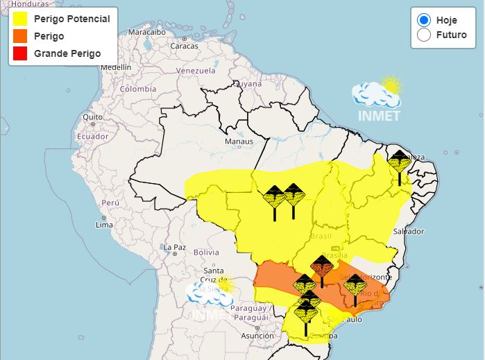 mapa chuva mt