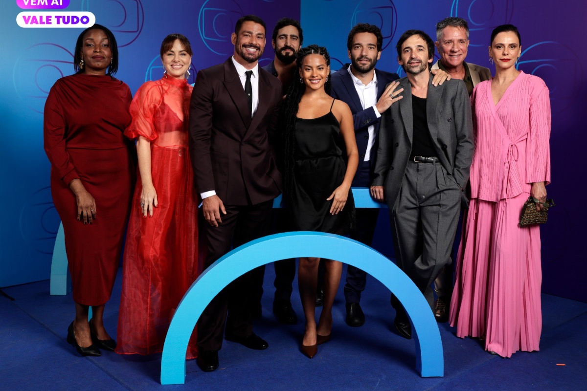 Elenco de "Vale Tudo"; novela que estará na programação da Globo em 2025