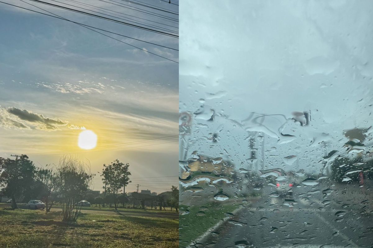 CHUVA E SOL EM MS