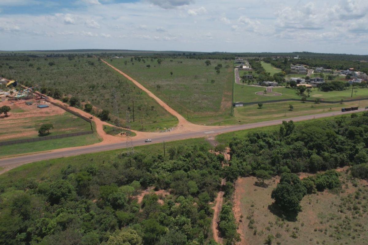 Trecho da BR-262, saída para Três Lagoas, por onde cruzaria novo traçado do anel rodoviário de Campo Grande – BR-163/MS (Foto: Chico Gomes)