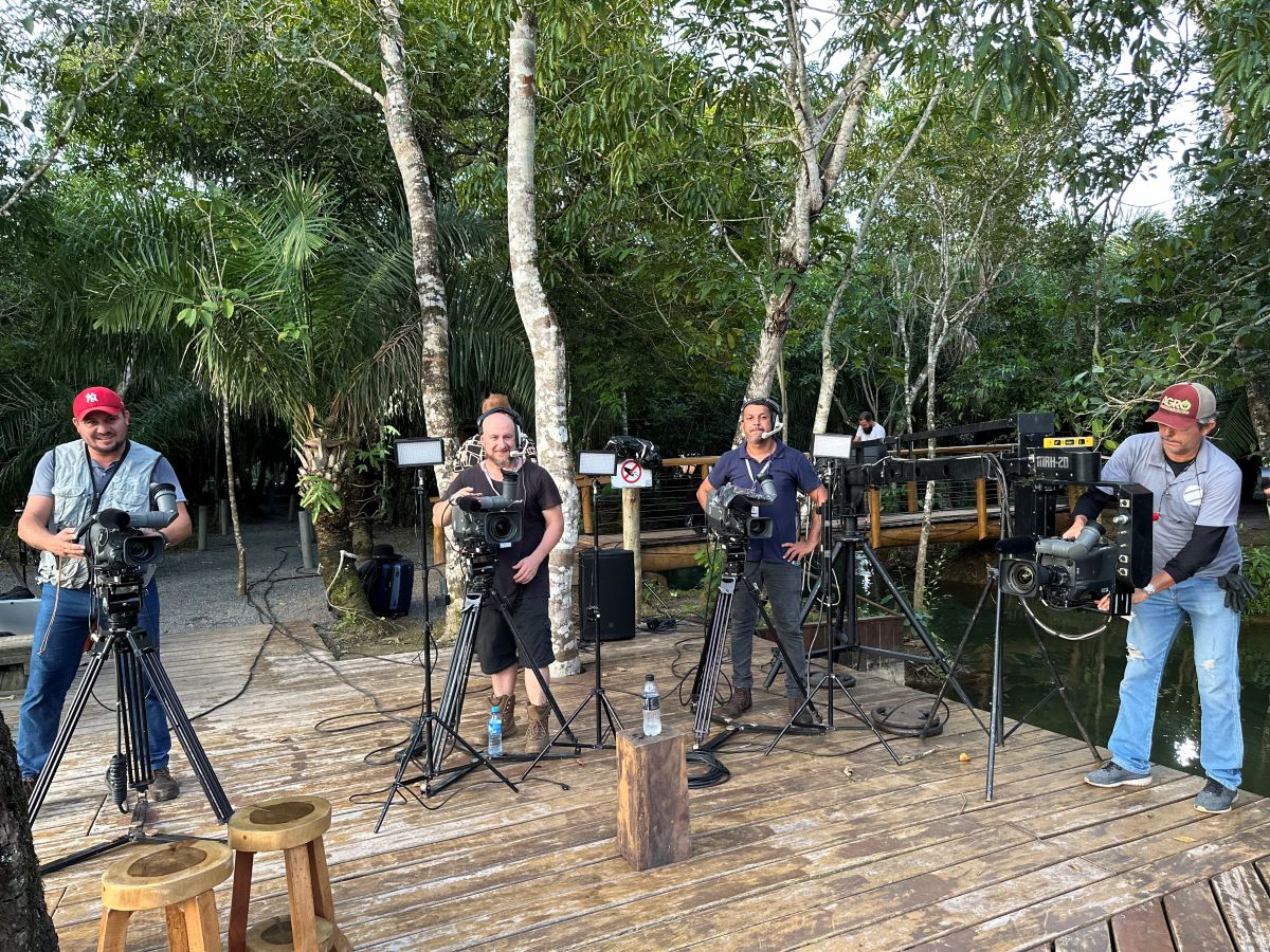 equipe tv morena no melhor da resenha