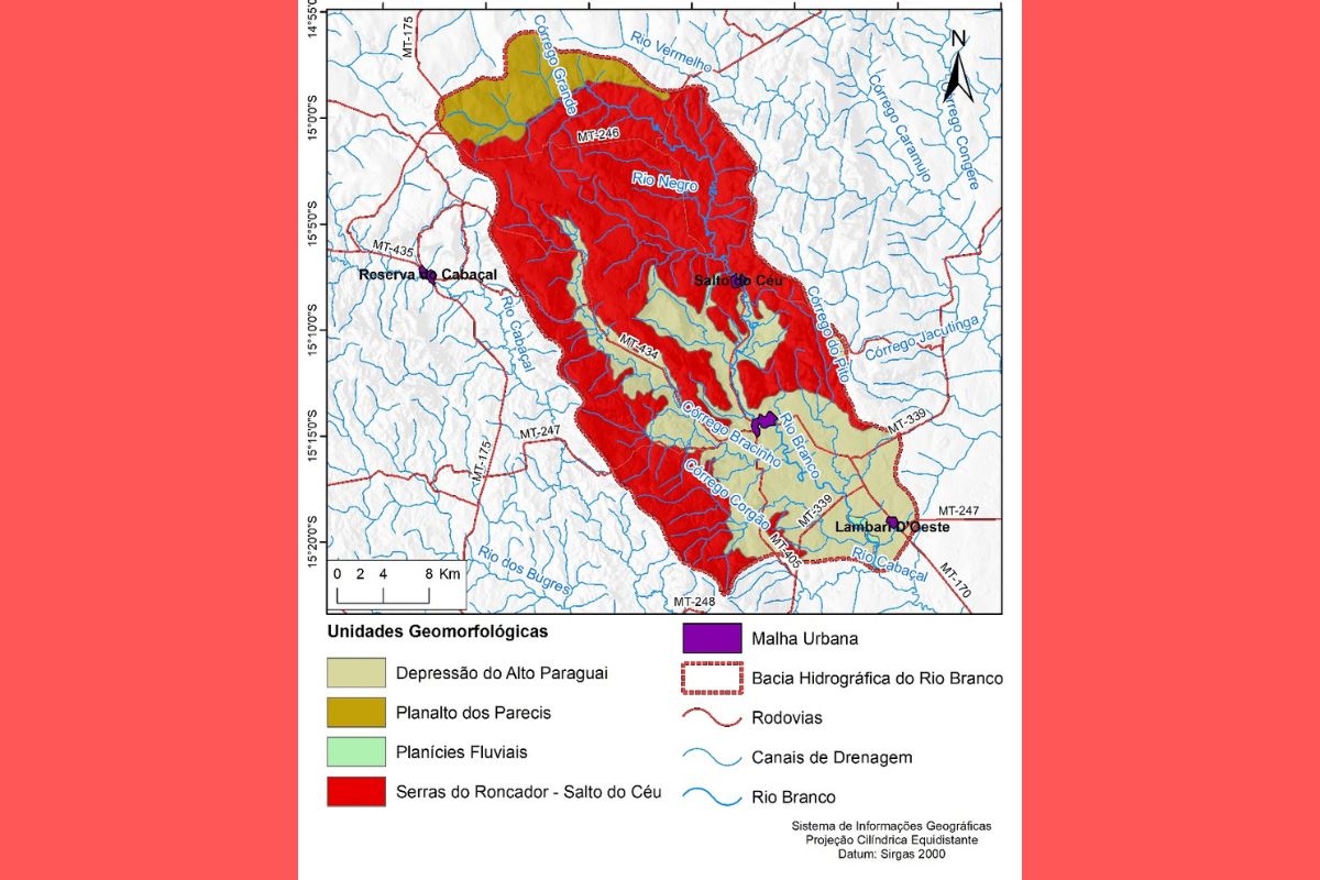 mapa rio claro