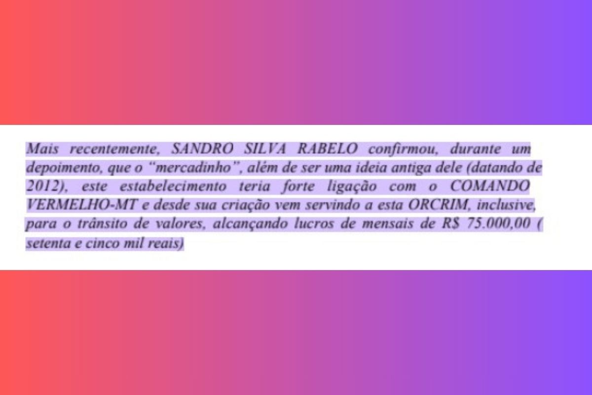 decisao sobre sandro louco e mercadinhos