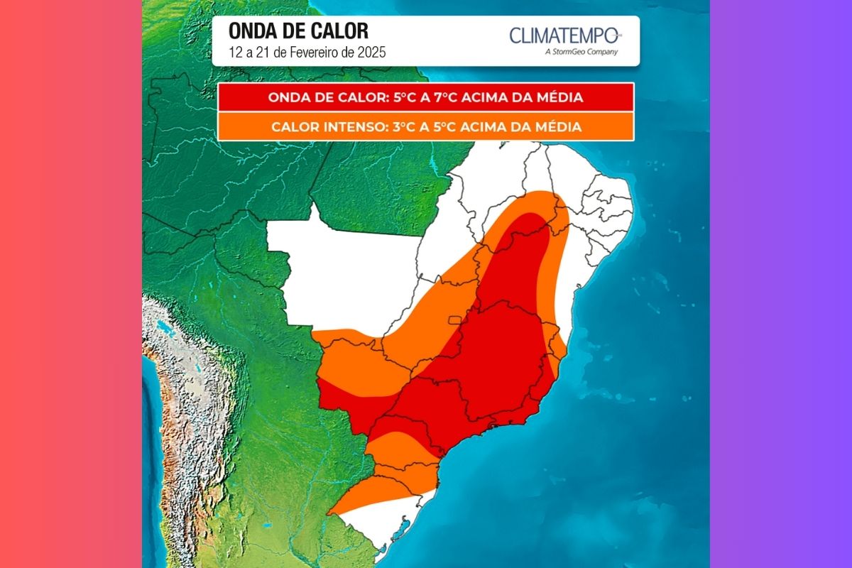 Sudeste, Nordeste, Centro-Oeste e em parte do Sul no Brasil, 