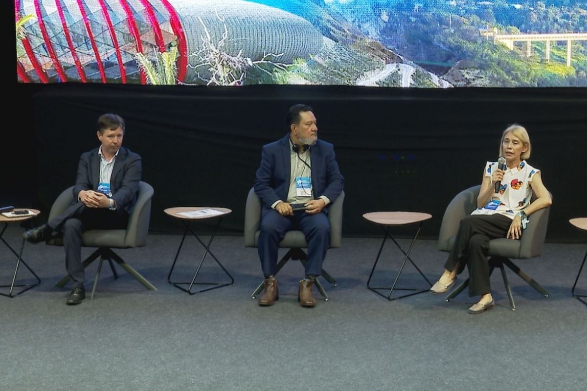 Painel Tecnologia e Inovação do Seminário Internacional da Rota Bioceânica em Campo Grande (Foto: Marcus Vinnicius)