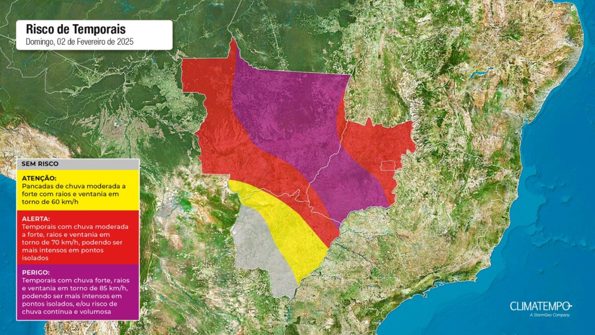 previsao alerta climatempo raios